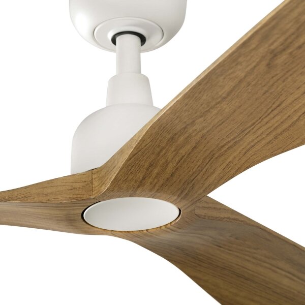 FARO 34361 - Stropní ventilátor OUTWOOD L hnědá/bílá pr. 150 cm IP44 + DO