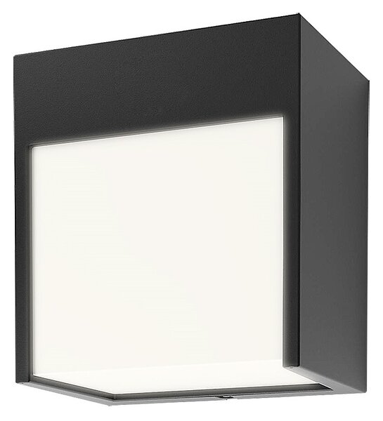 Rabalux 7476 Balimo LED Nástěnné venkovní světlo | Přírodní bílá | 12W | Bílá | Černá - r-7476