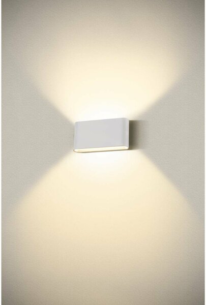 BIG WHITE SLV OVAL 18 WL nástěnné přisazené svítidlo 2700/3000 K, 10 W, bílá 1007145