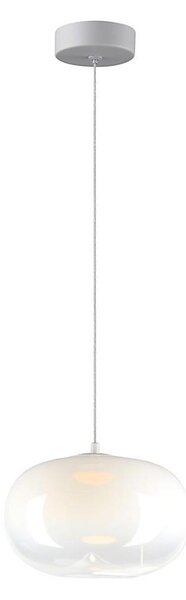 LED Lustr na lanku VASO LED/4W/230V pr. 18 cm bílá