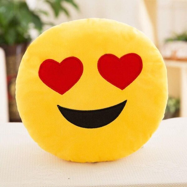 Emoji polštář - zamilovaný
