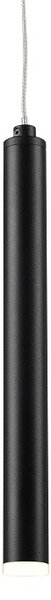 Trio Leuchten 321611132 TUBULAR - Závěsný lustr stmívatelný klasickým vypínačem, LED 30W, 3000K, 115cm šířka (Moderní závěsný lustr s příjemnou teplou barvou světla, montura v černé barvě)