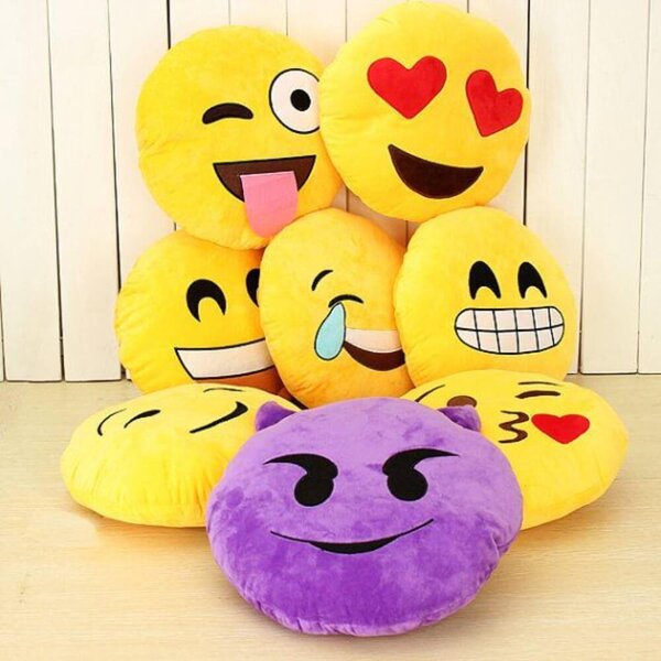 Emoji polštář - zamilovaný