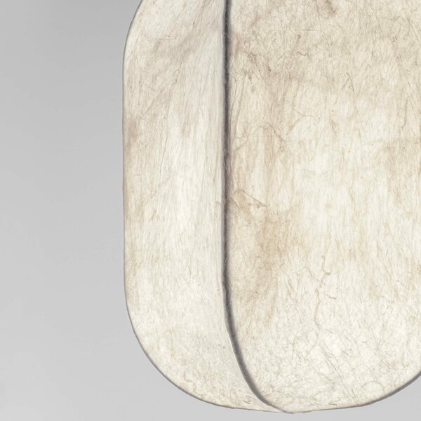 Bílé závěsné světlo Nova Luce Pierida 30 cm