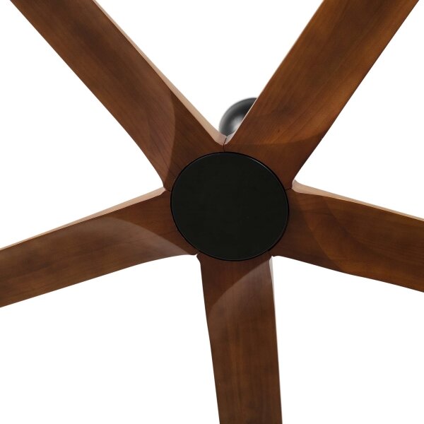 FARO 34190WT - Stropní ventilátor BIGWOOD XL borovice/černá pr. 200 cm WT + DO