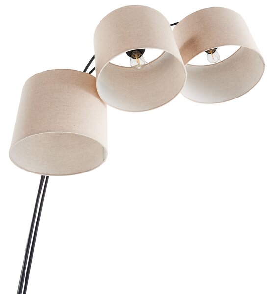 Stojací lampa CARONI Len Béžová