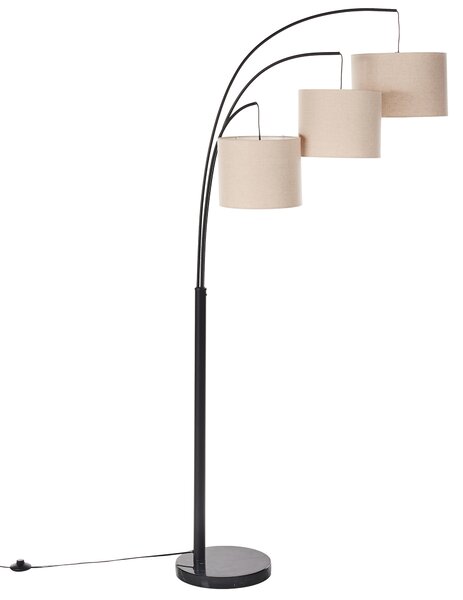 Stojací lampa CARONI Len Béžová