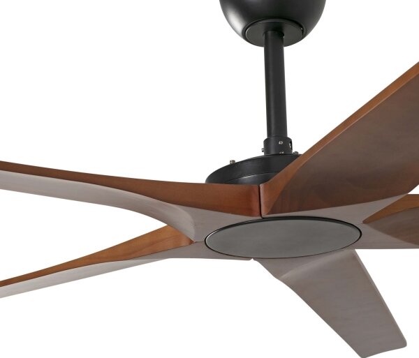 FARO 34190WT - Stropní ventilátor BIGWOOD XL borovice/černá pr. 200 cm WT + DO