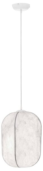 Bílé závěsné světlo Nova Luce Pierida 30 cm