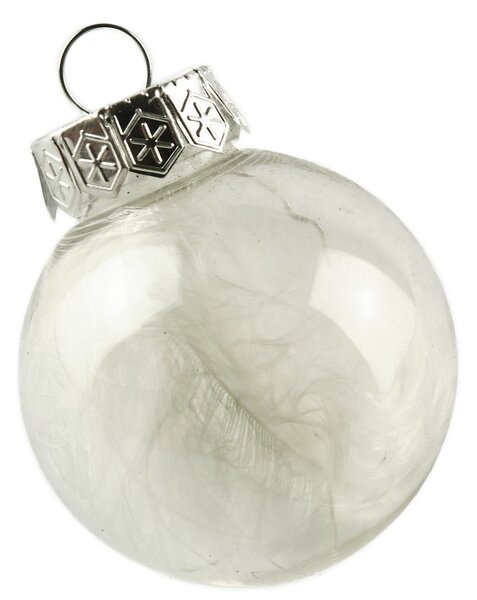 DECOLED Sada ozdob, prům. 6 cm, tyrkysová