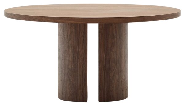 Ořechový jídelní stůl Kave Home Nealy 150 cm