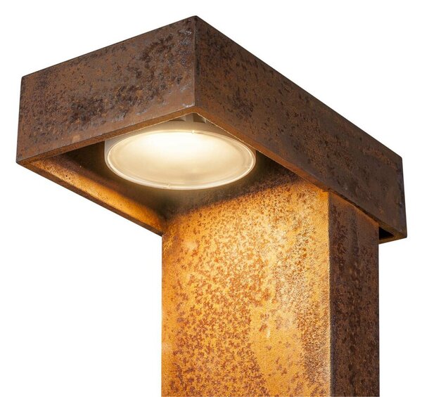 BIG WHITE SLV RUSTY PATHLIGHT 70 LED venkovní stojací svítidlo, rezavě zbarvené, IP55, 3000K 1006347