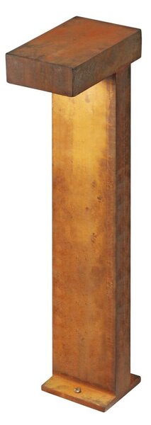 BIG WHITE SLV RUSTY PATHLIGHT 70 LED venkovní stojací svítidlo, rezavě zbarvené, IP55, 3000K 1006347