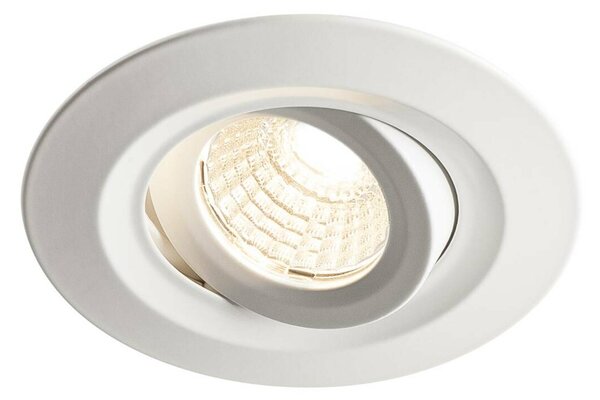 BIG WHITE SLV KINI, outdoor svítidlo k zabudování do stropu, LED, 3000K, bílé, 60°, IP65 1000833