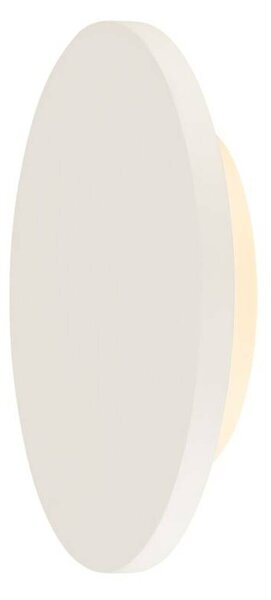 SLV BIG WHITE PLASTRA, nástěnné svítidlo, LED, 3000K, kulaté, bílá sádra, pr. 30 cm 148091