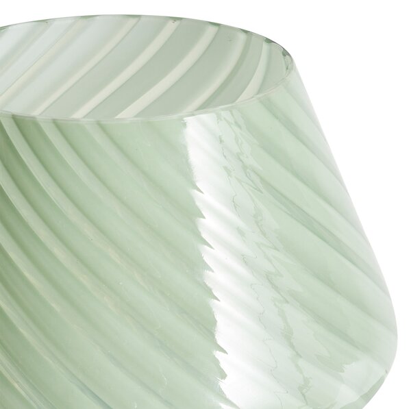 Stolní lampa LOBO Sklo Zelená