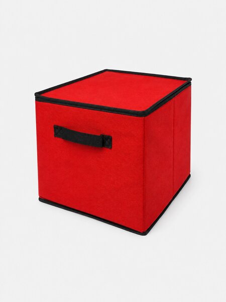 Sinsay - Úložný box s víkem - červená