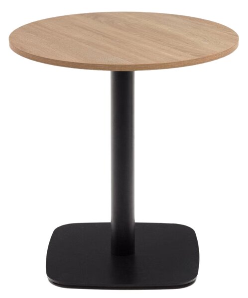 Přírodní bistro stolek Kave Home Dina 70 cm