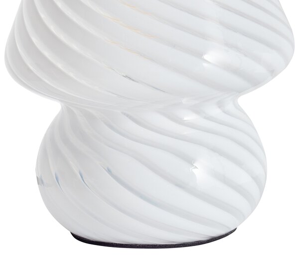 Stolní lampa LOBO Sklo Bílá