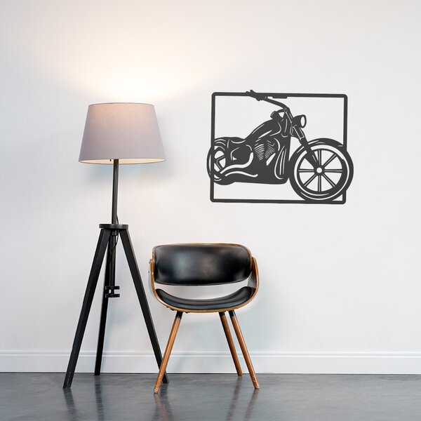 Živá Zeď Samolepka Motorka