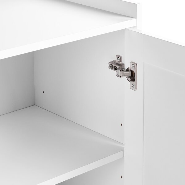 Komoda se 2 dvířky ALCOVE Bílá
