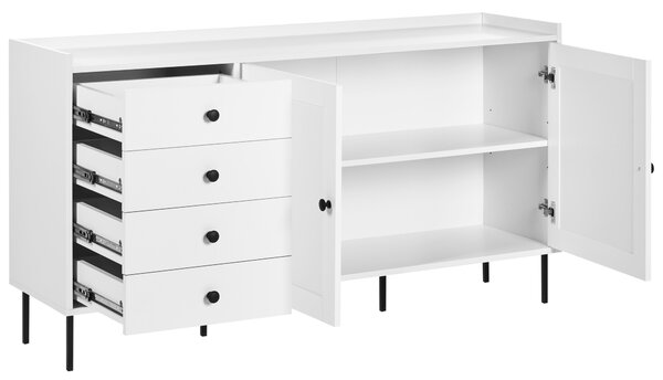 Komoda se 2 dvířky ALCOVE Bílá