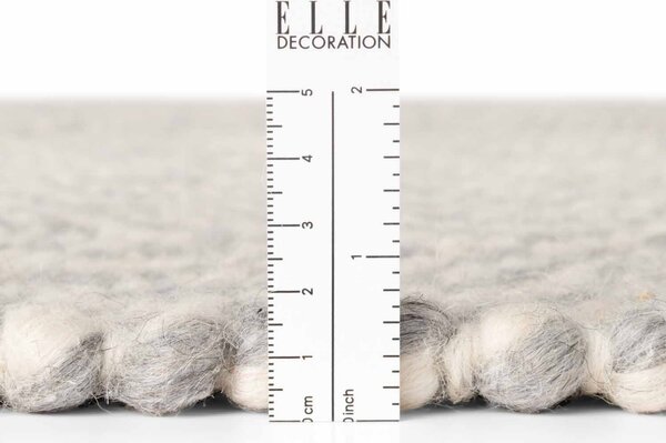 ELLE Decoration, Kusový koberec Lyon Beans 106317 Natural Cream Grey z kolekce Elle, 140x200, šedá, ložnice