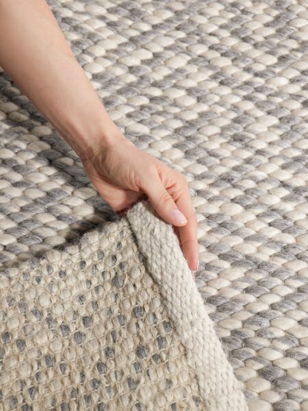 ELLE Decoration, Kusový koberec Lyon Beans 106317 Natural Cream Grey z kolekce Elle, 140x200, šedá, ložnice