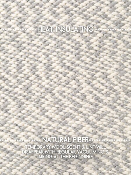 ELLE Decoration, Kusový koberec Lyon Beans 106317 Natural Cream Grey z kolekce Elle, 140x200, šedá, ložnice