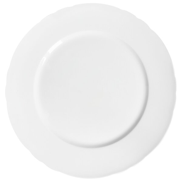 Sada 16 kusů nádobí ELDERBERRY Porcelán Bílá