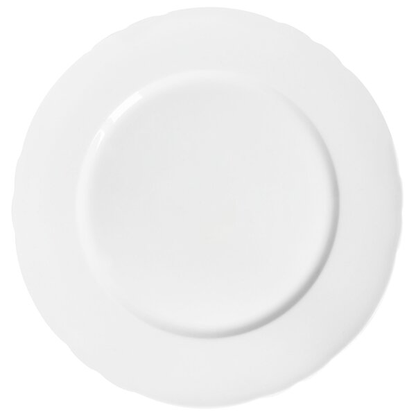Sada 16 kusů nádobí ELDERBERRY Porcelán Bílá