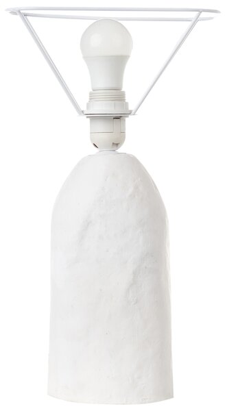 Stolní lampa CARRASCO Papírmaš Bílá