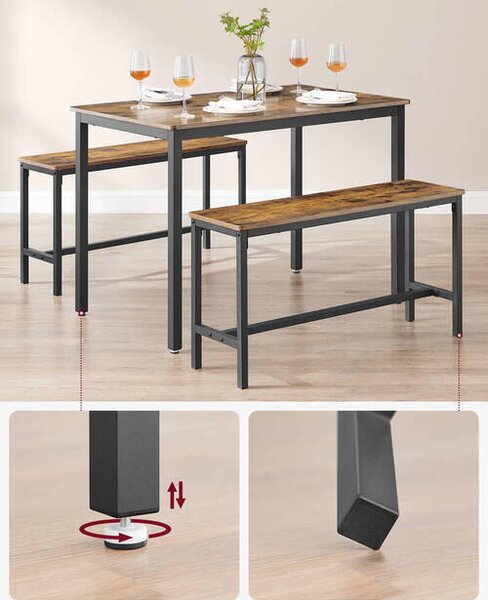 JÍDELNÍ SET, 110/70/75 cm Boxxx - Online Only jídelní stoly, Online Only