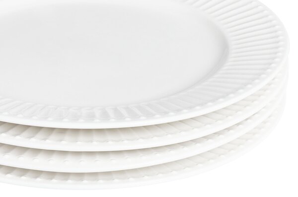 Sada 16 kusů nádobí COWSLIP Porcelán Bílá