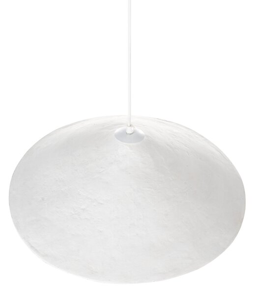 Závěsná lampa PORONGOS Papírmaš Bílá
