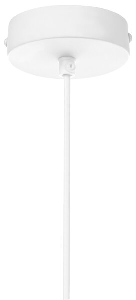 Závěsná lampa MIGUELETE Papírmaš Bílá