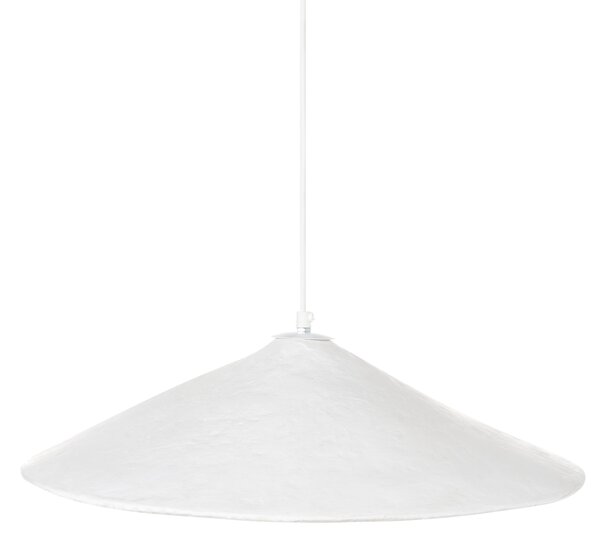Závěsná lampa PORONGOS Papírmaš Bílá
