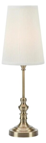 Markslöjd 108969 - Stolní lampa NOBLE 1xE14/40W/230V 56 cm bílá/mosaz
