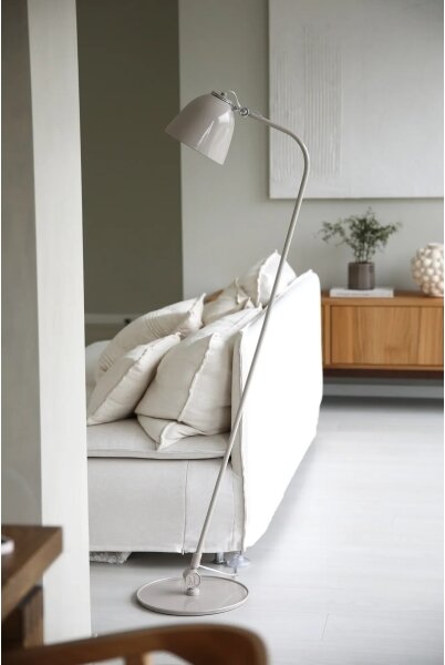 Markslöjd 108966 - Stojací lampa TILT 1xE27/60W/230V šedá