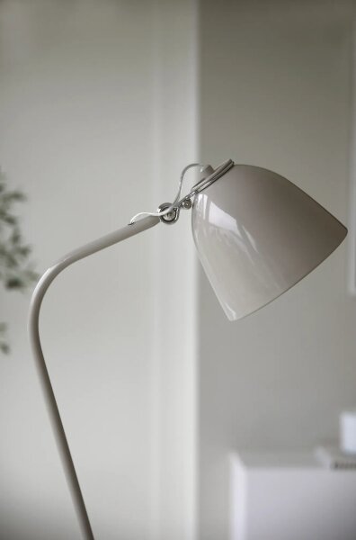 Markslöjd 108966 - Stojací lampa TILT 1xE27/60W/230V šedá
