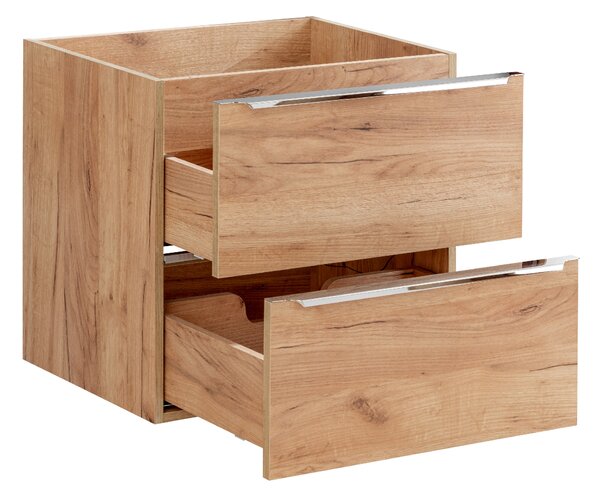Comad Koupelnová skříňka pod umyvadlo Capri Oak 60 dub zlatý craft
