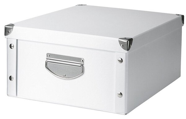 Box pro skladování, 40x33x17 cm, barva bílá, ZELLER