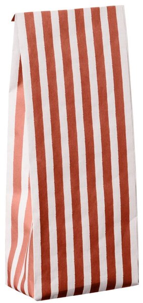 Ib Laursen Papírový sáček Wide Red Stripes - S IBL343