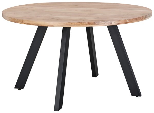 JÍDELNÍ STŮL, akácie, přírodní barvy, 130/130/76 cm P & B - Jídelní stoly, Online Only