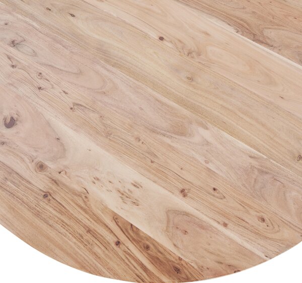 JÍDELNÍ STŮL, akácie, přírodní barvy, 130/130/76 cm P & B - Jídelní stoly, Online Only