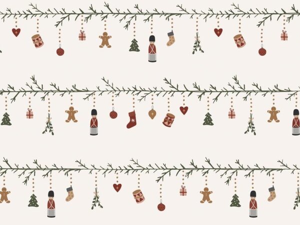 Ib Laursen Balicí papír Christmas Garlands - 5 m IBL316