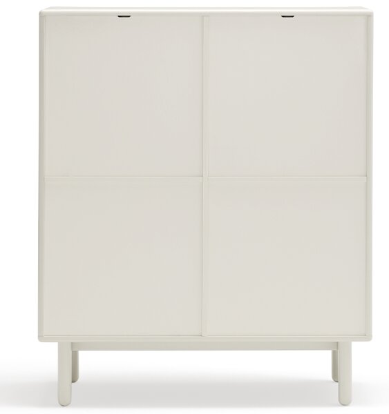 Krémově bílá lakovaná komoda Teulat Corvo 100 x 40 cm