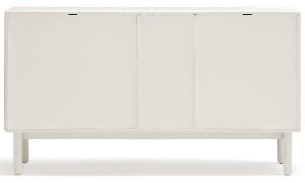 Krémově bílá lakovaná komoda Teulat Corvo 140 x 40 cm