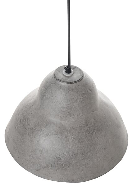 Závěsná lampa KABALEBO Papírmaš Šedá