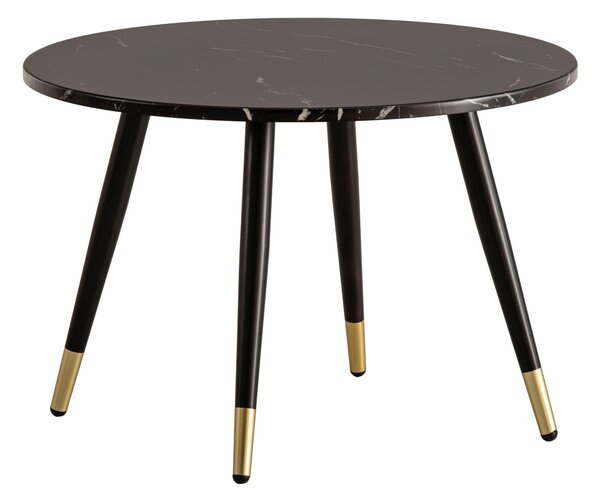 KONFERENČNÍ STOLEK, černá, kompozitní dřevo, 60/60/41 cm MID.YOU, Online Only